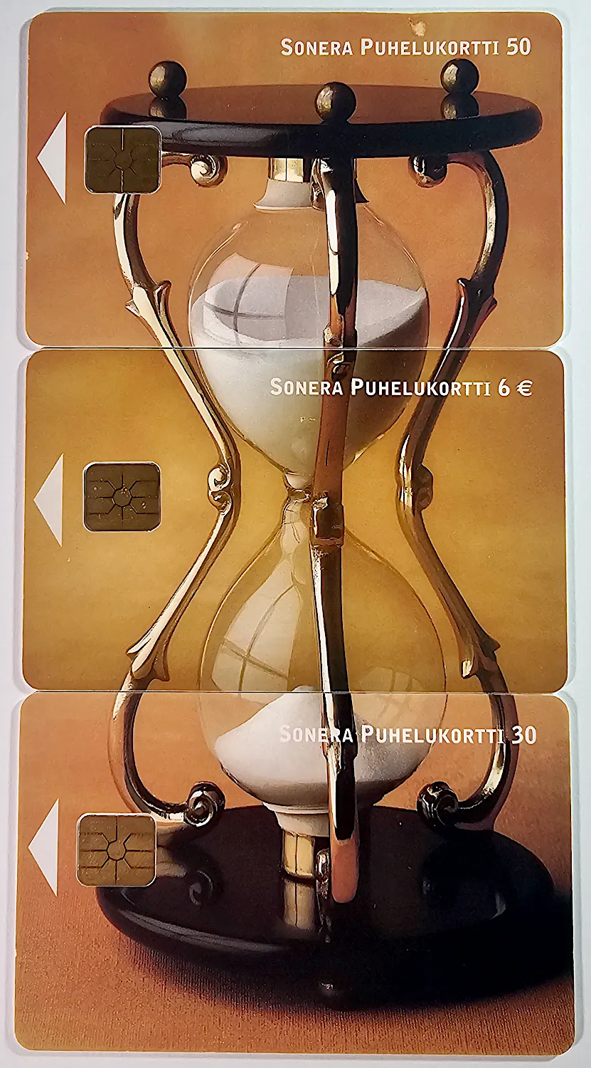 Zestaw trzech kart telefonicznych – Sonera, zdjęcie 1 z 7