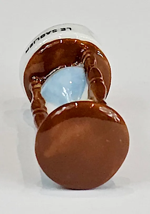 Klepsydra - miniatura porcelanowa, zdjęcie 4 z 4