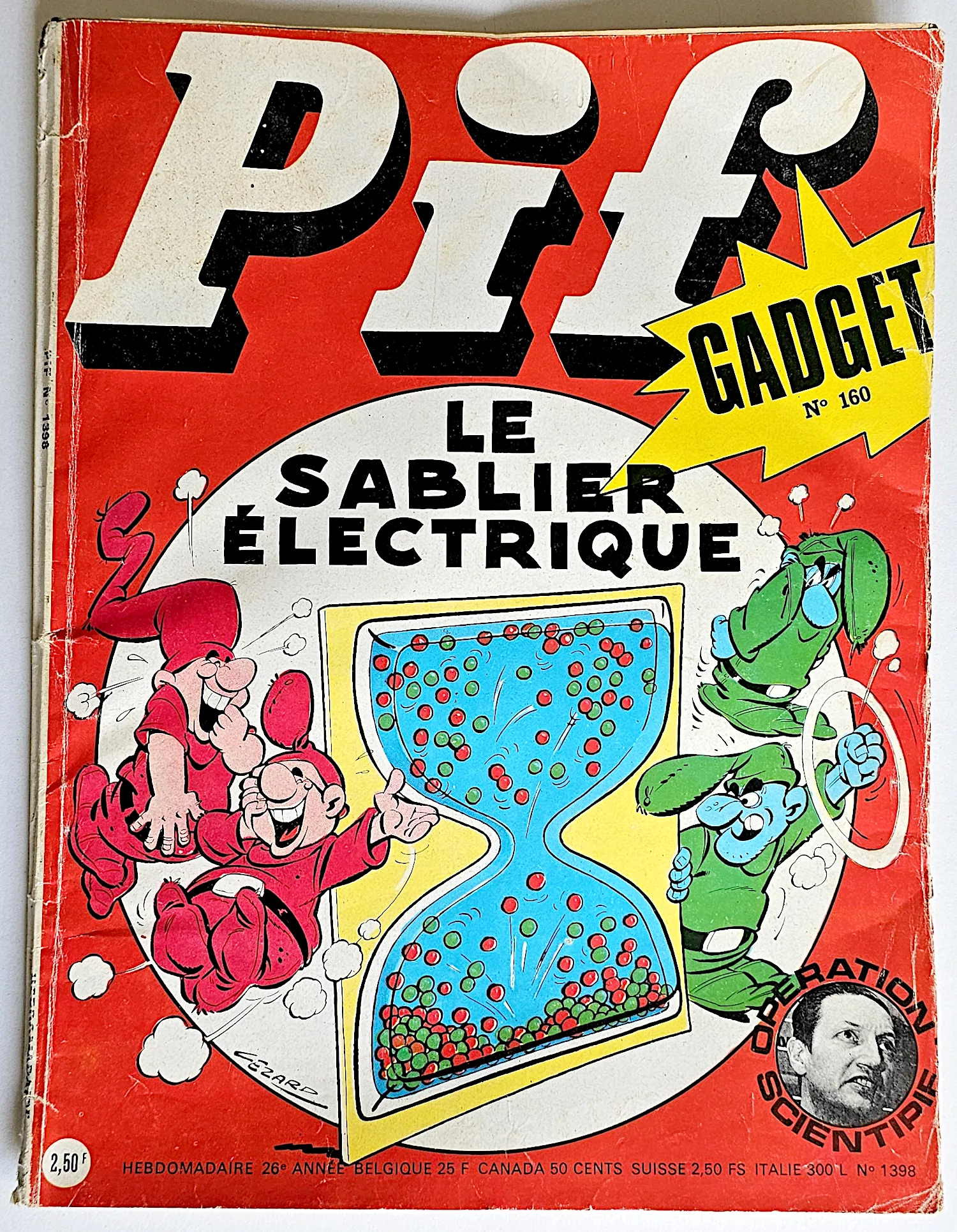Pif Gadget Nº 160 - Le sablier életrique, zdjęcie 1 z 1