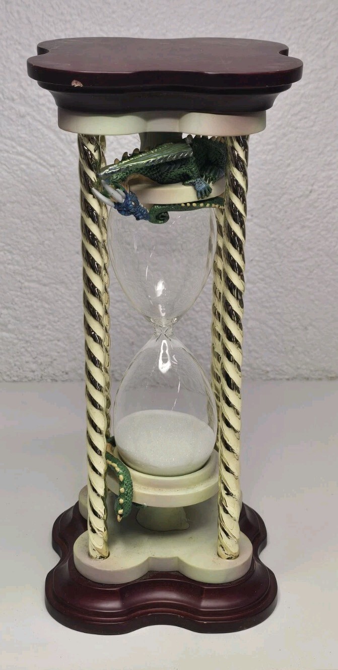 „Time Watchers” – klepsydra ze smokiem, Westland Giftware nr9066, zdjęcie 1 z 1